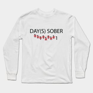 Days Sober Long Sleeve T-Shirt